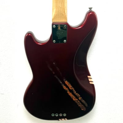 Fender Mustang Bass 1969 - Competition Red w/ Matching Headstock image 7