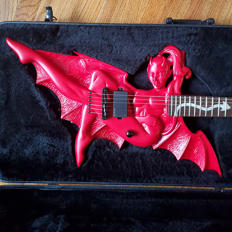 専用 LTD ESP devil girl EMG-HZ ESP LTD Devil Girl Limited Edition || One Owner w/ OHSC