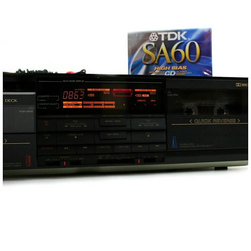 Rare selling JVC TD-W660 Stereo Cassette Deck