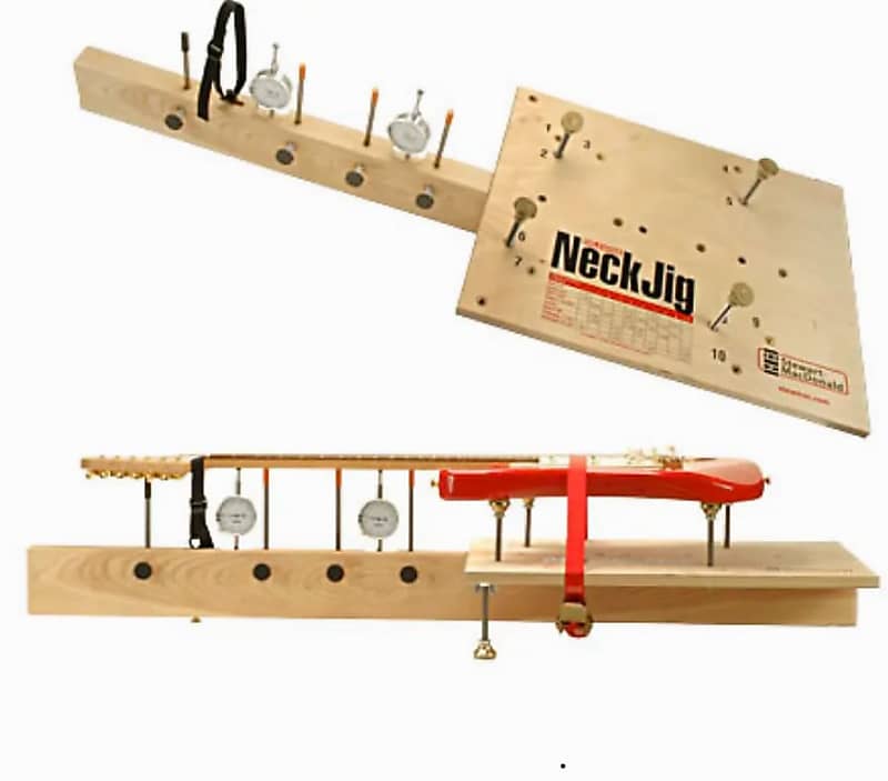 Steward-MacDonald Earlwine Neck Jig Stewmac Fret Filing Jig | Reverb