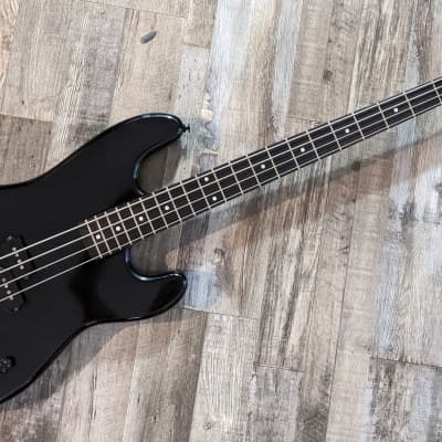 1980's ZEP-II by ESP PJZ-98 PJ Bass (Black) | Reverb