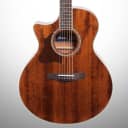 Ibanez AE245L Acoustic-Electric Guitar, Left-Handed, Natural Hi-Gloss