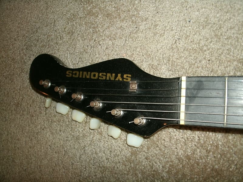 SYNSONICS エレキギター Synsonic Electric Guitar Solid Body White 1980 or 1990 | eBay