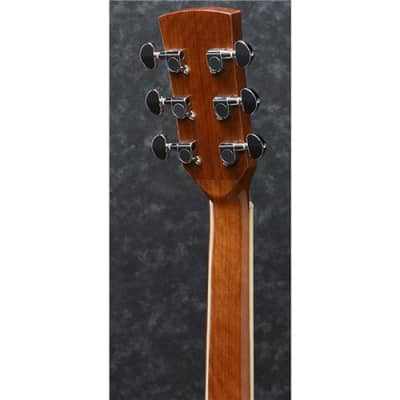 Ibanez Performance Series PF15L Left-Handed Acoustic Guitar, Rosewood Fretboard, Natural High Gloss image 4