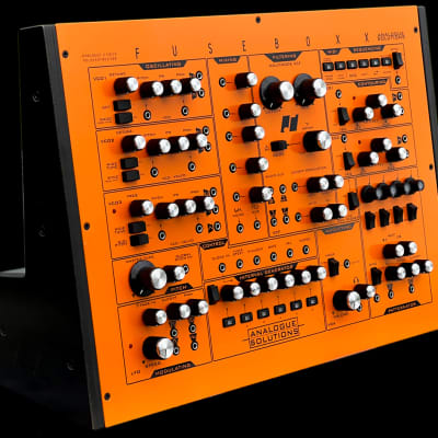Analogue Solutions FuseBox X Polyphonic Synthesizer 2022 - Orange image 2