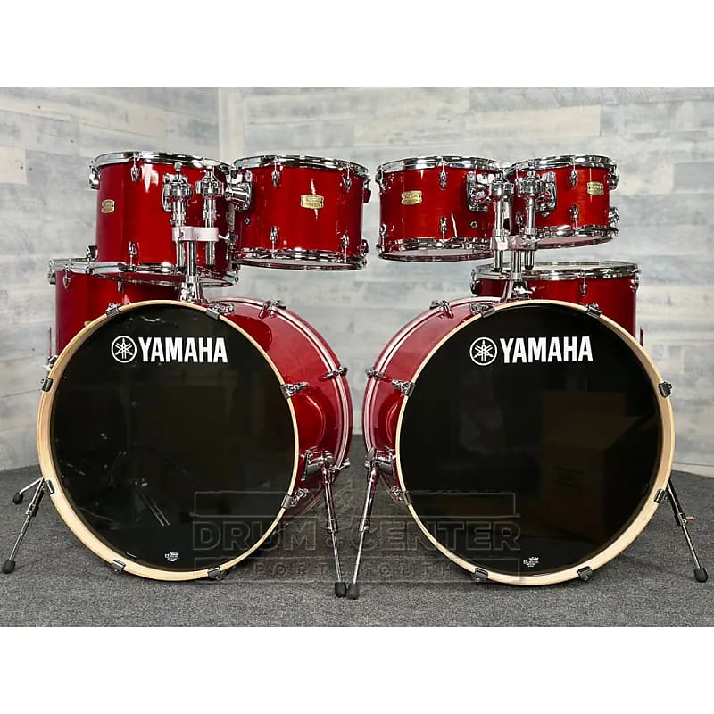 Yamaha Stage Custom Birch 8pc Drum Set (24" Double Bass) Reverb