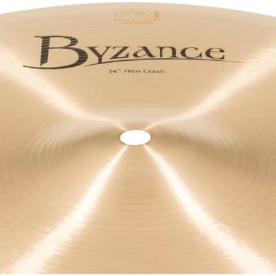Meinl 14” Byzance Traditional Thin Crash Cymbal - B14TC image 4