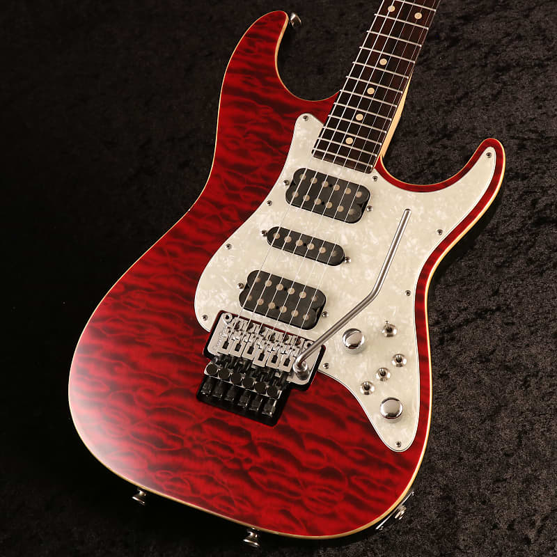 Tom Anderson Drop Top Classic Cajun Red with Binding (06/01)