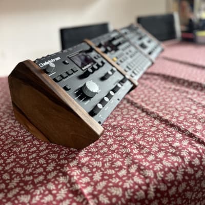 Elektron triple stand (walnut wood) Digitakt/Digitone/Syntakt/Heat image 8
