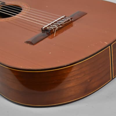 1976 Pimentel Classical Natural Finish Nylon String Acoustic Guitar image 3