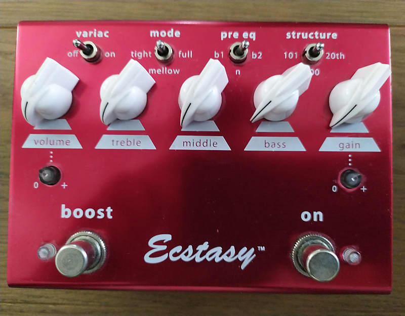 Bogner Red Ecstasy Overdrive 2010s - Red image 1