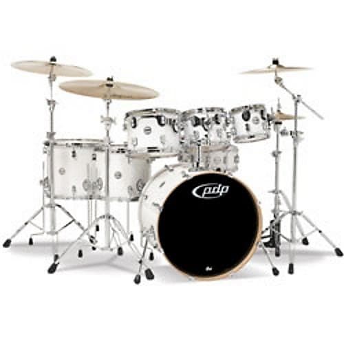 PDP Concept Maple 7-Piece Drum Shell Pack - Pearlescent White (Used/Mint) image 1