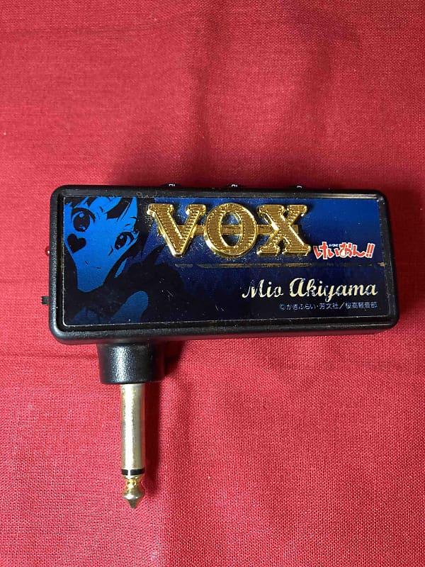 K-ON! VOX amPlug headphone bass guitar amplifier Mio Akiyama