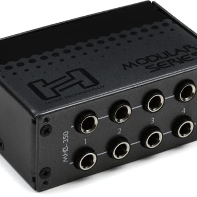 New - Hosa Modular Patchbay 1/4-Inch TRS to Same MHB-350 image 2