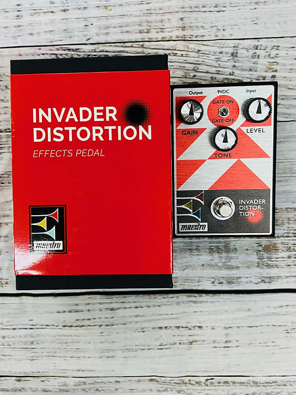 Maestro Invader Distortion Effects Pedal image 1