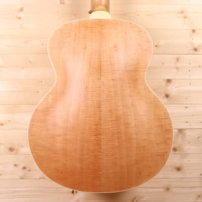 Guild Jumbo Junior Solid Spruce Top / Layered Flame Maple Travel Acoustic-Electric Guitar image 6