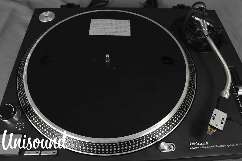 Technics SL-1200MK3 Black Direct Drive DJ Turntable [Very