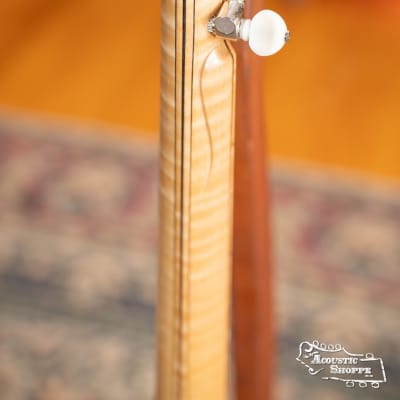 Snowbird Banjo Company Custom Birdseye Maple Open-Back Banjo #1008 image 9