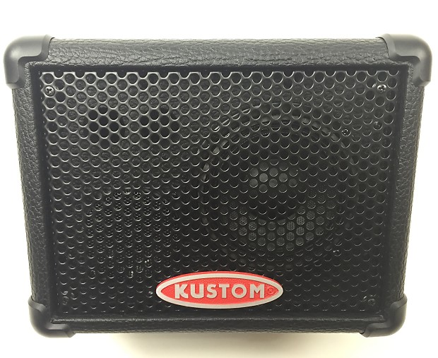 Kustom PA KPM4 50W 4" 2way Compact Powered Monitor Reverb