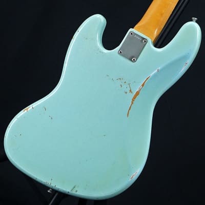Fender Custom Shop [USED] 1964 Jazz Bass Relic (Sonic Blue) Freedom Pickup Mod. '08 image 2
