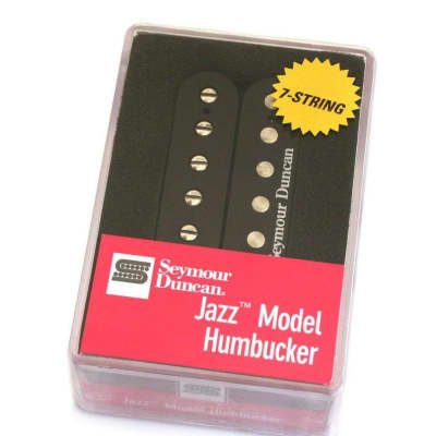 11107-11-7Str Seymour Duncan Jazz GPF 7-String Humbucker Pickup Black SH-2n