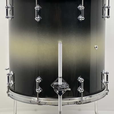 Craviotto 22/13/16/6.5x14" VIDEO Signed 2013 Solid Maple Shell Drum Set - Black/Gold Duco Sparkle Lacquer image 23