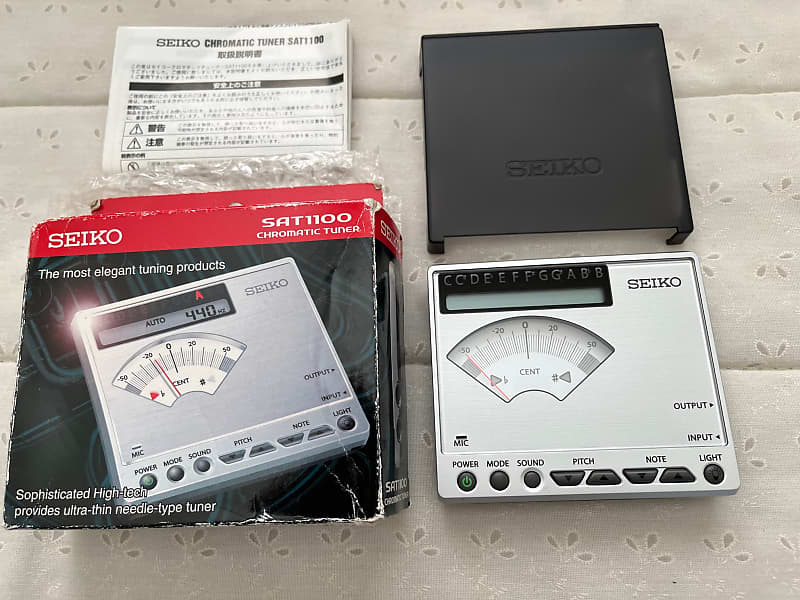 Seiko SAT 1100 Chromatic Tuner