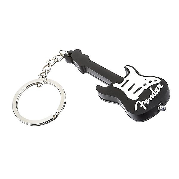Fender Lightup Guitar Keychain Black 2016 image 1