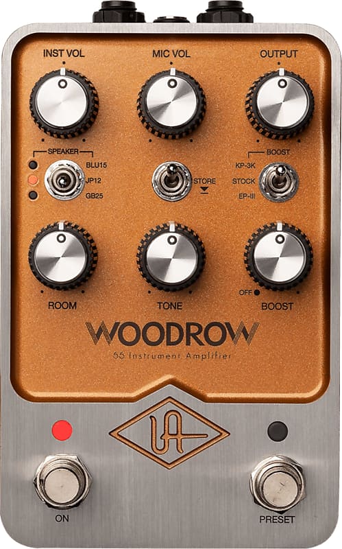Universal Audio Woodrow '55 Amp Simulator Effects Pedal image 1