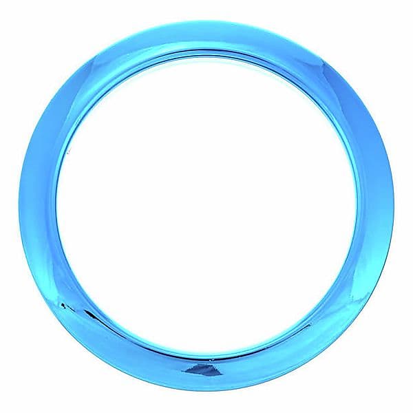 Bass Drum O's 4" Blue (Hole Reinforcement System) HCB4 Reverb