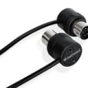 One Control Midi Hammer  30cm MIDI Angled Cable 2 Pack