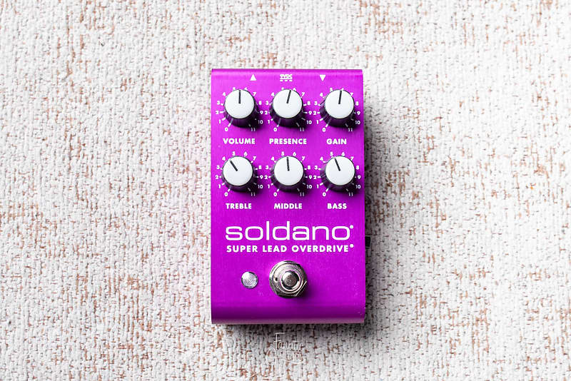 Soldano SLO PLUS Super Lead Overdrive Pedal Purple