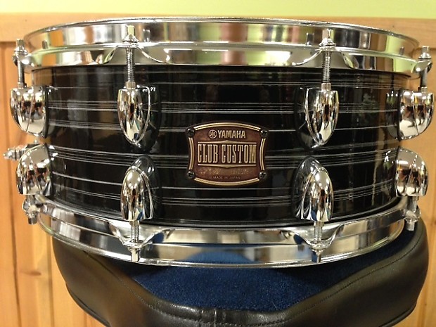 Yamaha Club Custom snare swirl black