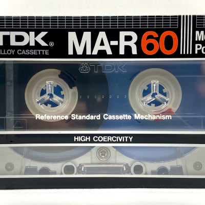 Vintage TDK MA-R 60 Type IV Metal Cassette Tape ( Sealed / New