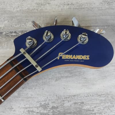 Fernandes ZO-3 Nomad Bass Guitar w/Speaker (Blue) | Reverb