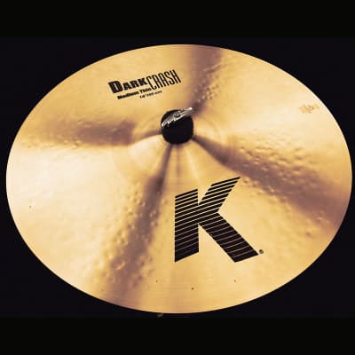 Zildjian 18" K Dark Crash Cymbal Medium Thin image 2