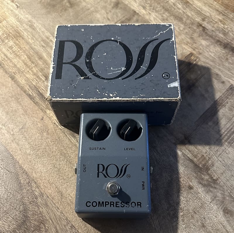 1979 Ross Compressor - Grey (Vintage) w/ Box and Warranty