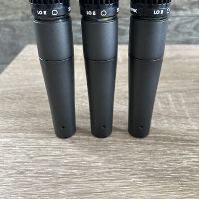 Shure SM57 Cardioid Dynamic Instrument Microphone 3-Pack
