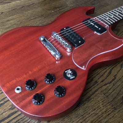 2011 Gibson SG Special ‘60s Tribute Worn Cherry w/ HSC image 3