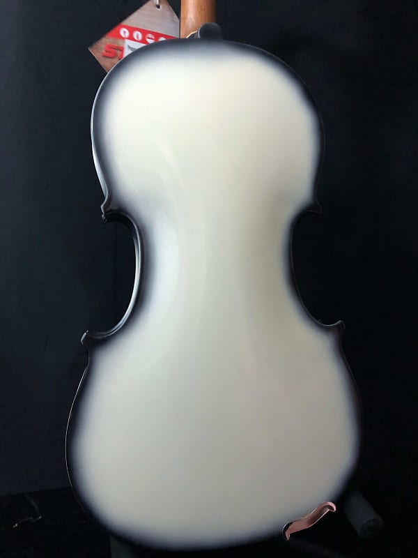 Barcus-Berry Vibrato-AE Series Violin White/Black Fade | Reverb