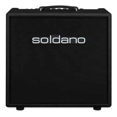 Soldano SLO-30 112 30 Watt 1 x 12" 2-Channel Tube Guitar Combo Amplifier – Black image 1