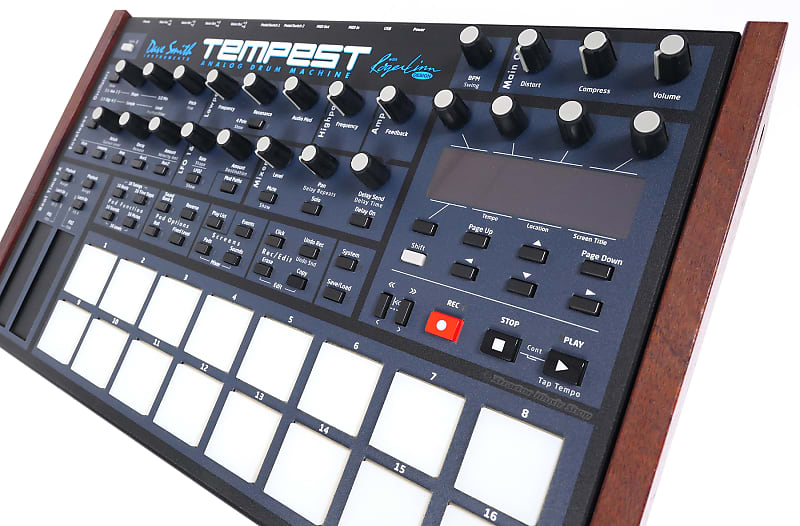 DSI Dave Smith Instruments TEMPEST Analog Drum Machine Synth sequential //  Rechnung + 1J GEWÄHR!