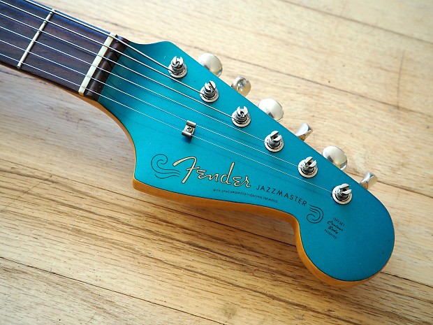 1993 Fender Jazzmaster Ocean Turquoise w/ Matching Headstock