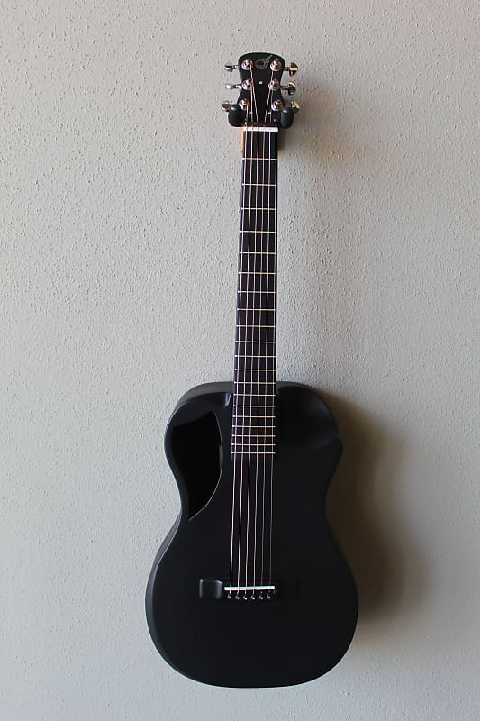 Brand New Journey OF660 Overhead Carbon Fiber Acoustic/Electric Travel Guitar - Black Matte image 1