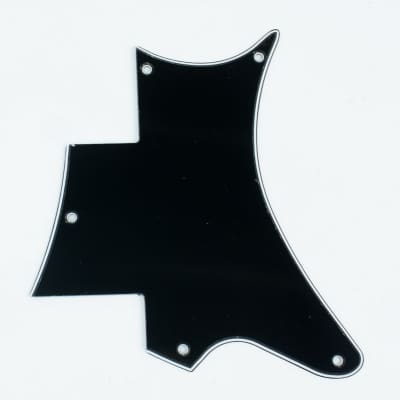 Custom guitar pickguard Fits PRS SE flat-top ,3ply Black