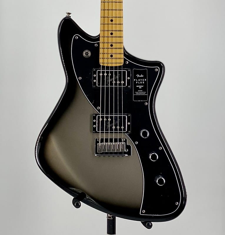Fender Player Plus Meteora HH Maple Fingerboard Silverburst Ser# MX22077255 image 1