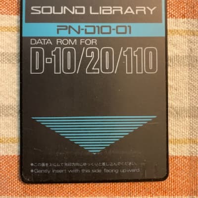 即決・送料込み】Roland PN-D10-03 SOUND LIBRARY ローランド-