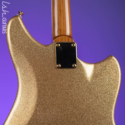 Kauer Electroliner Left-Handed Custom Guitar Sahara Gold Flake image 9