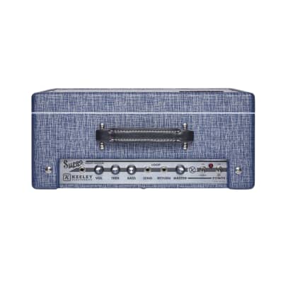 Supro 1970RK Keeley Custom 25-Watt 1x10" Guitar Combo - Blue Rhino image 5