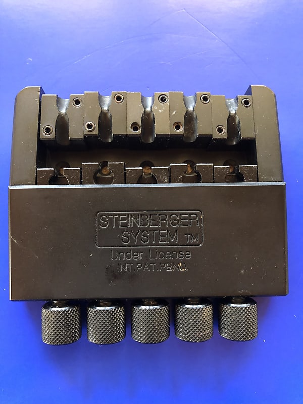 Steinberger 5 STRING BASS BRIDGE BLACK Reverb